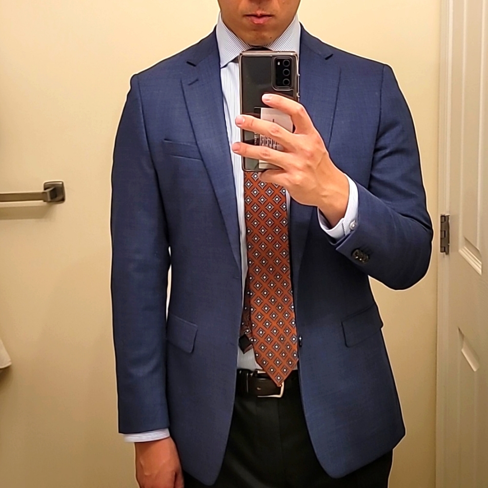 38R Blue Banana Republic Blazer